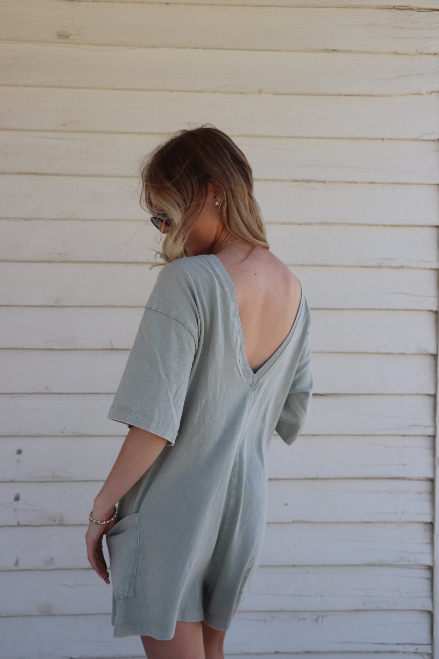 Wanderlust Mineral Wash Romper