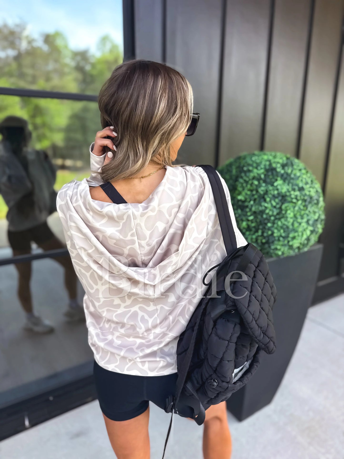 PREORDER Birdie Summer Quarter Zip Pullover in Bare Marsh Camo