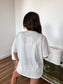 PREORDER Birdie Barethread Tee in Heather White