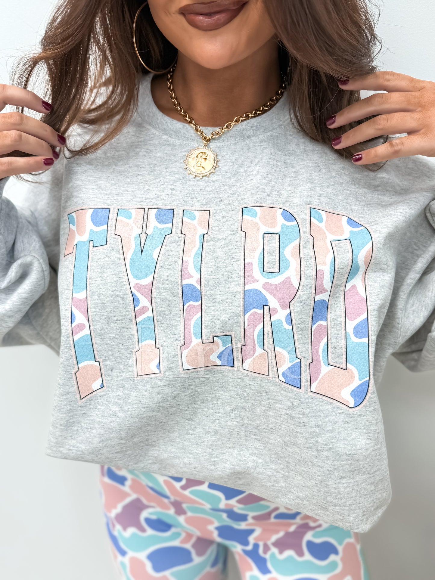 Taylor’d x Birdie Custom Spring Duck Camo TYLRD Sweatshirt