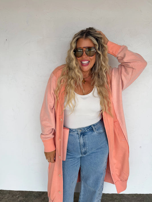 *Limited Quantities* PREORDER Spring Desi Sweatshirt Cardigan