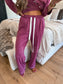 PREORDER Birdie Bedtime Bliss Two Piece Set in Berry Cream Dream (Sold as Set)