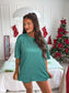 PREORDER Birdie Tee Boxer Short Set in Fir Real Stripe (Sold as Set)