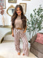 PREORDER Birdie Stretchy Lounge Pants in Cocoa Linen