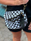 Bum Bag Double Zipper Crossbody
