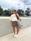 PREORDER Birdie Active Edge Skort in Smoked Oak Camo *final sale*