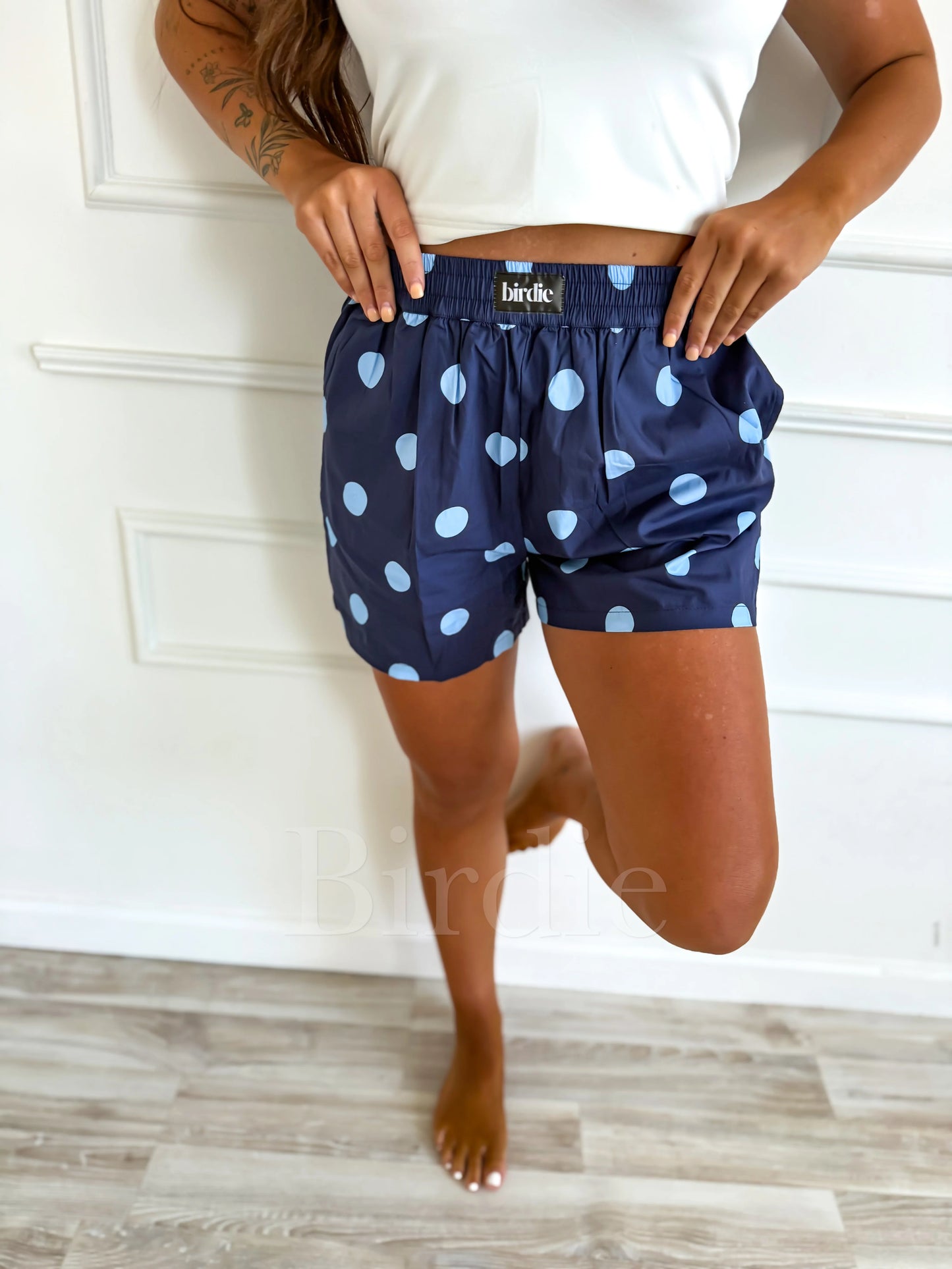 PREORDER Birdie Boxer Shorts in Stadium Sky Dot