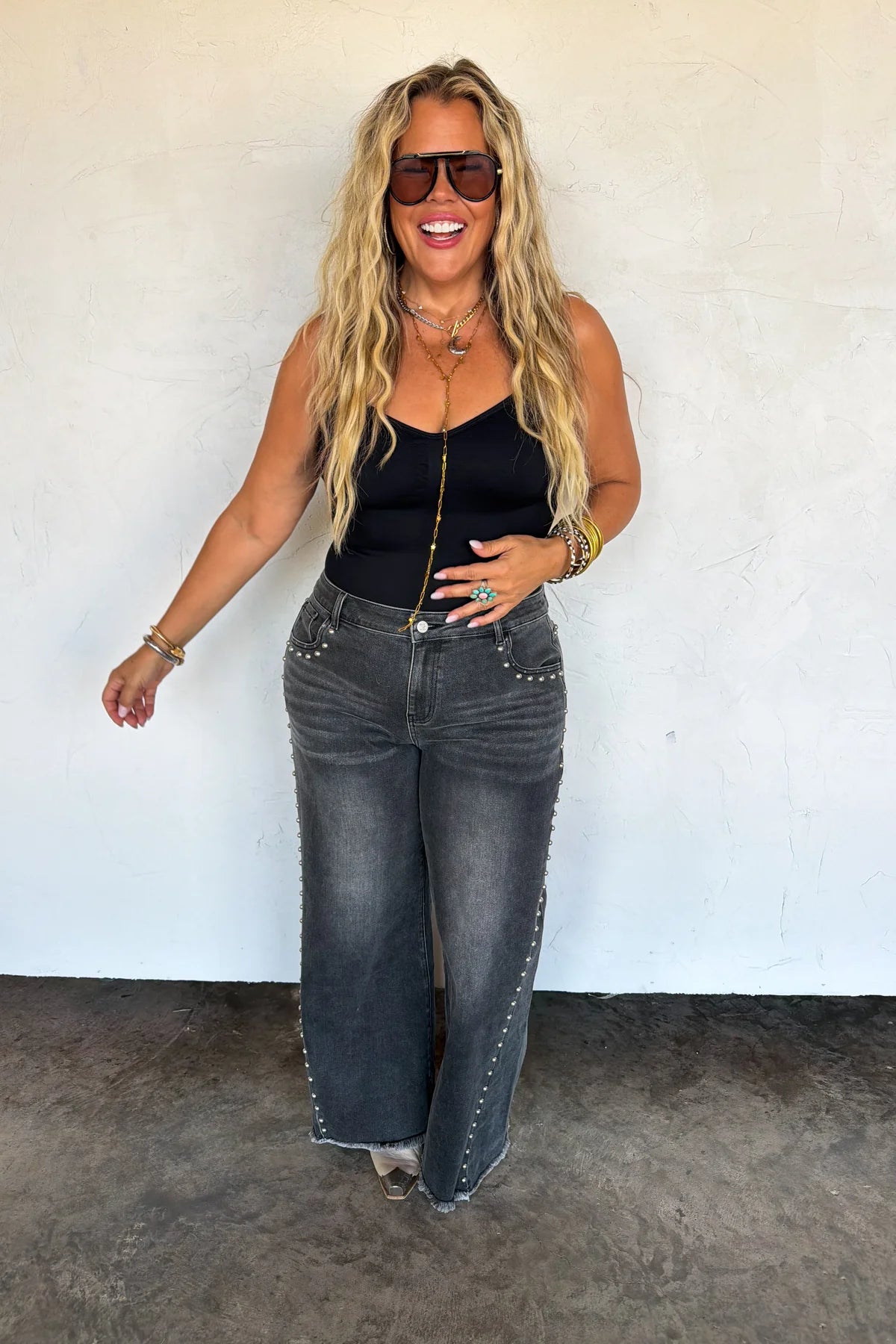 PREORDER Off The Grid Studded Jeans