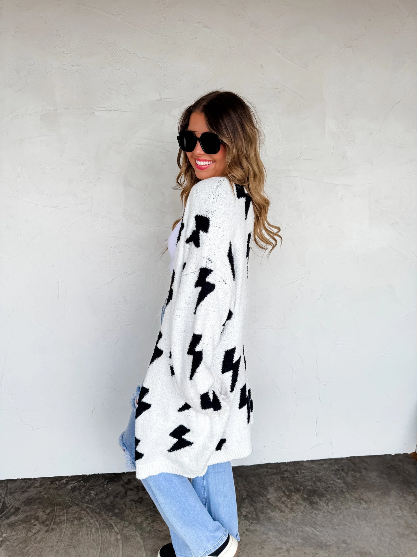 Cheetah & Lightning Cloud Cardigans