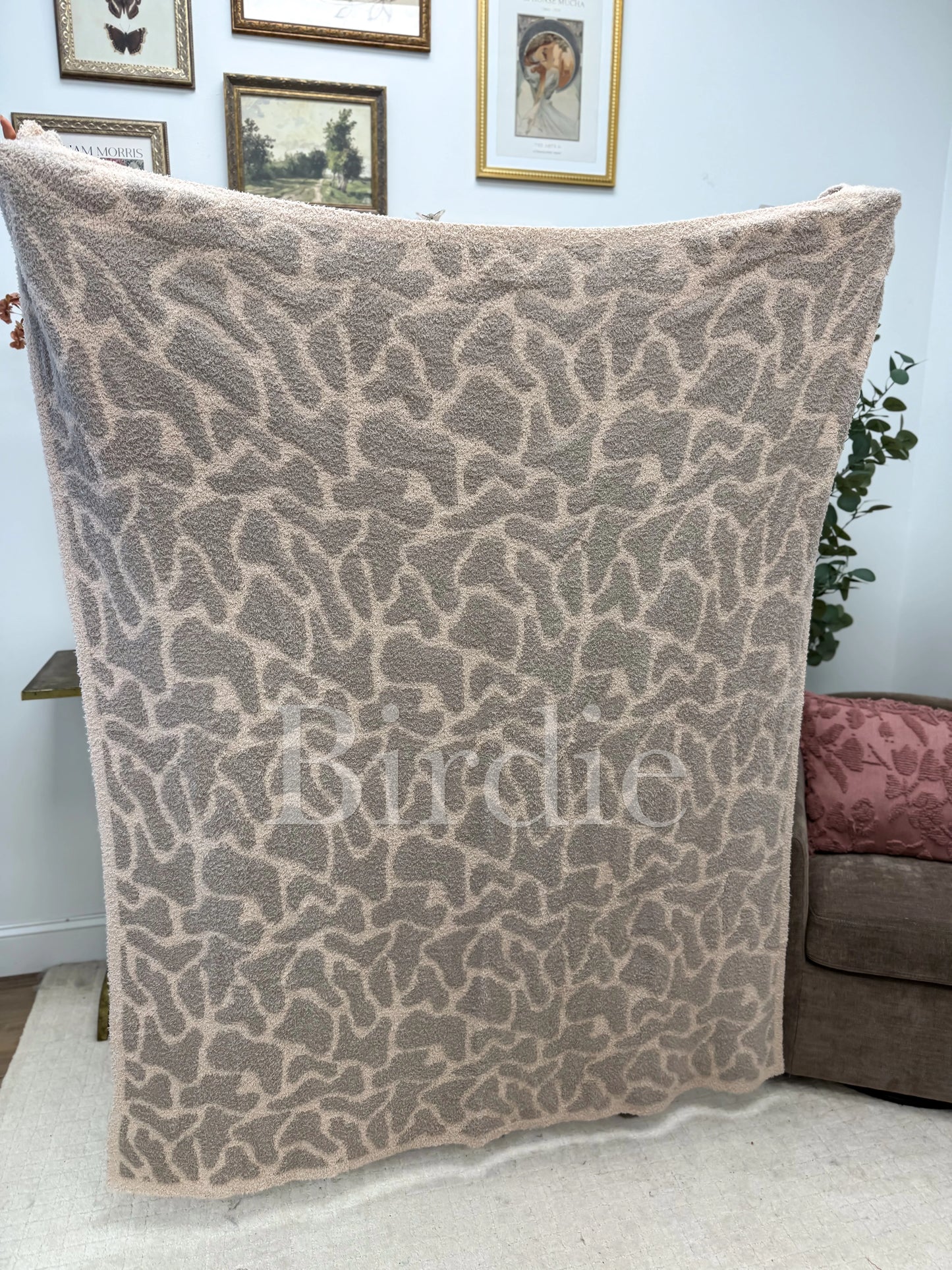 PREORDER Birdie Reversible Bare Marsh Camo Blanket