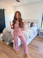 PREORDER Birdie Bedtime Bliss Two Piece Set in Velvet Gelato (Sold as Set)