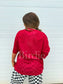 ★ PRE-ORDER Birdie 00 Athletic Oversized Jersey In Black & Red ★