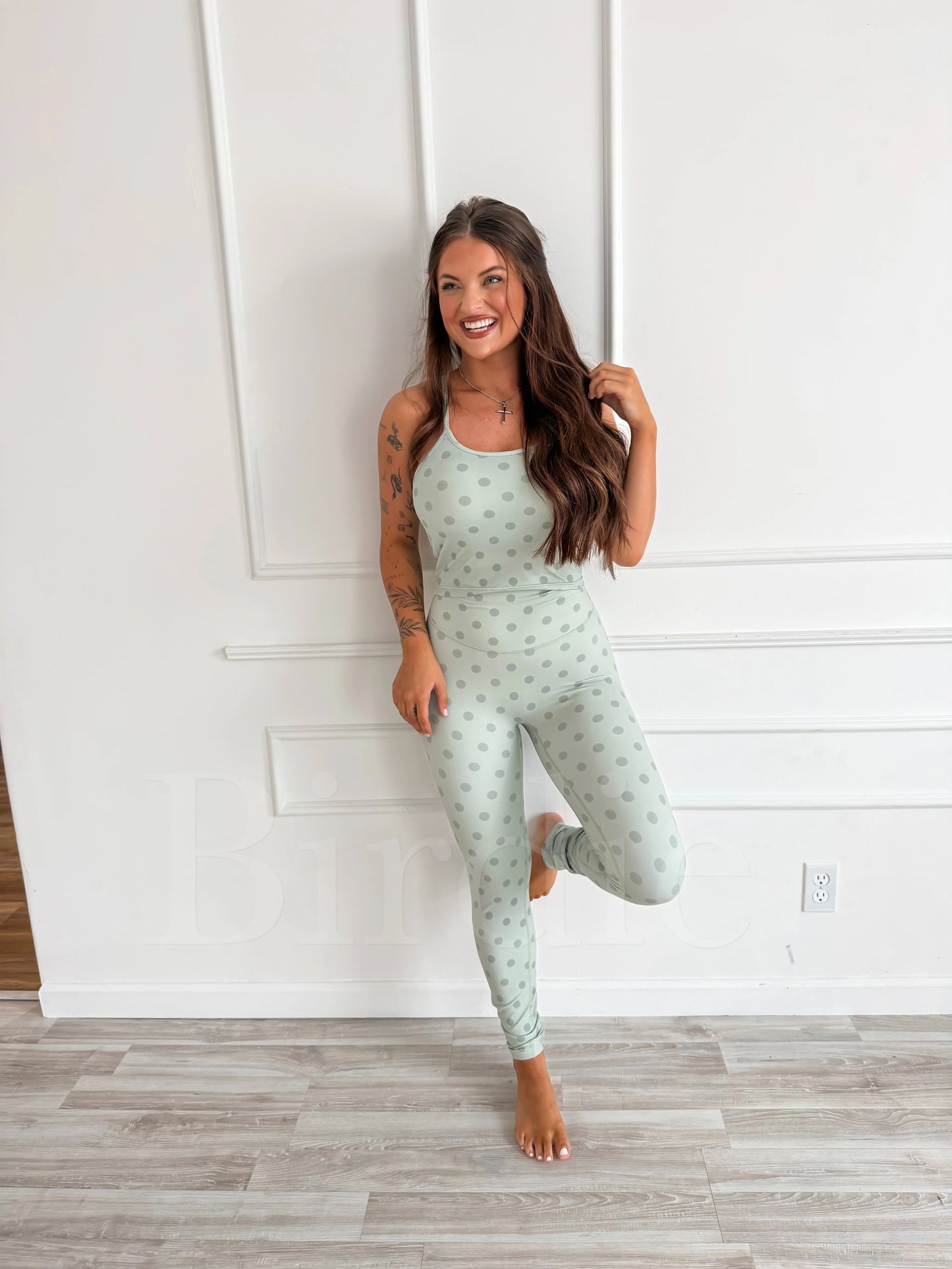 PREORDER Birdie Brami in Pistachio Dot