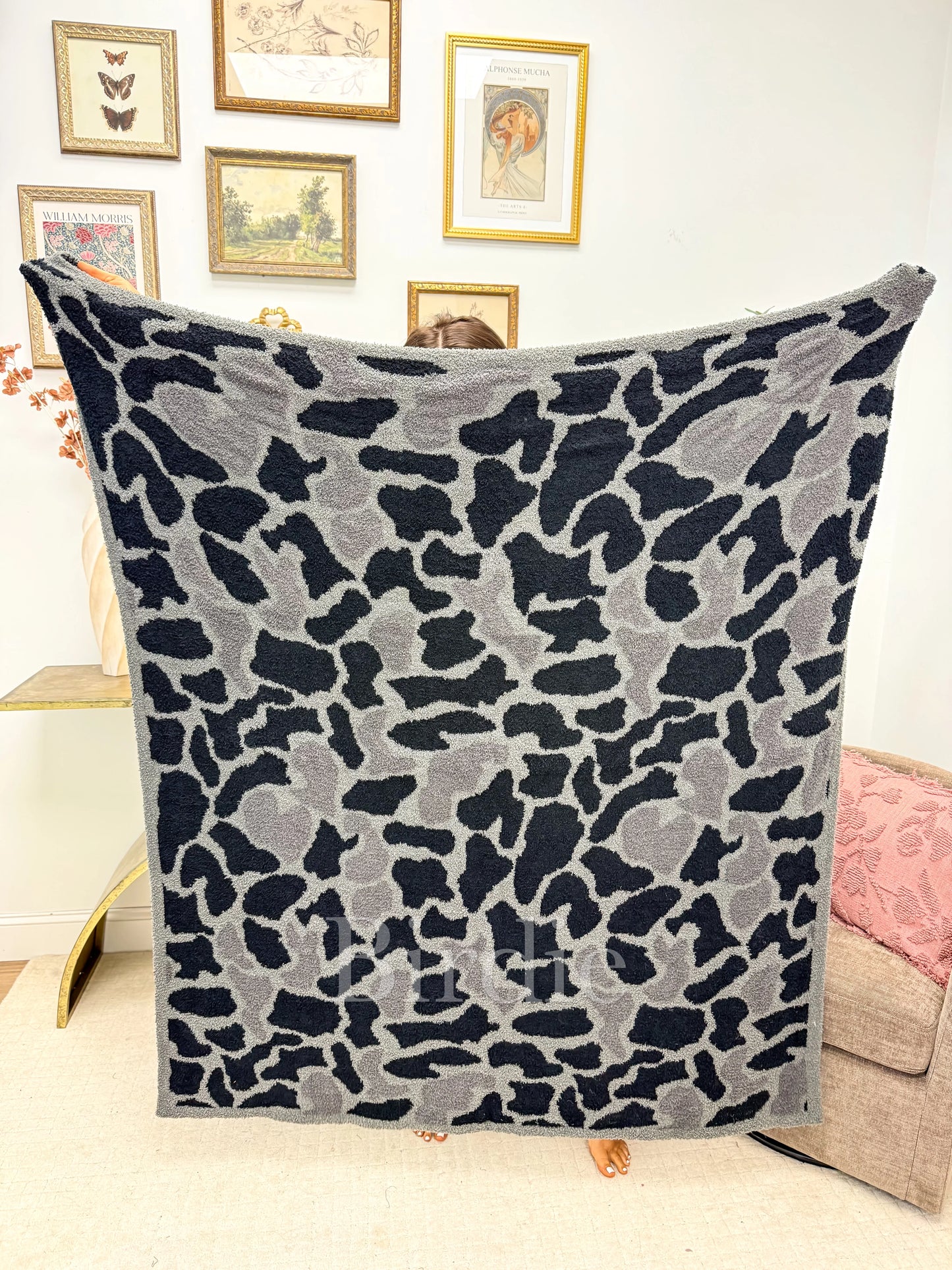PREORDER Birdie Blackout Duck Camo Blanket