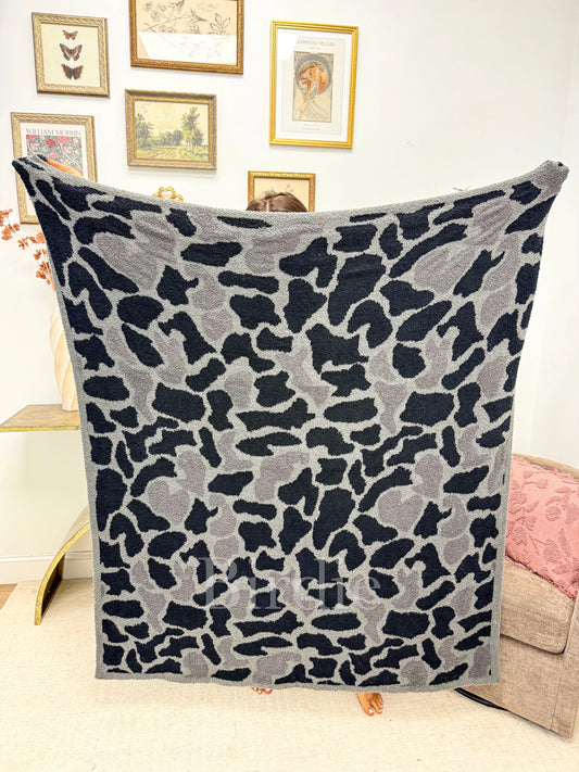 PREORDER Birdie Blackout Duck Camo Blanket