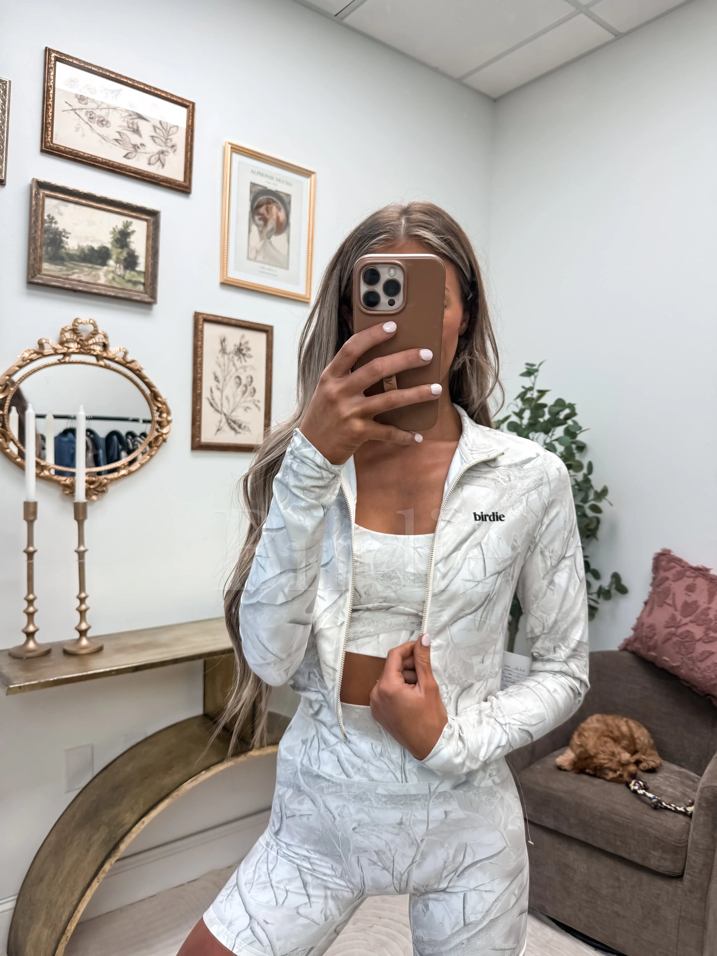 PREORDER Birdie Elevated Motion Jacket in Pearl Camo