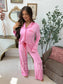PREORDER Birdie Whisper Dream PJ Set in Pink Rose (Sold as Set)