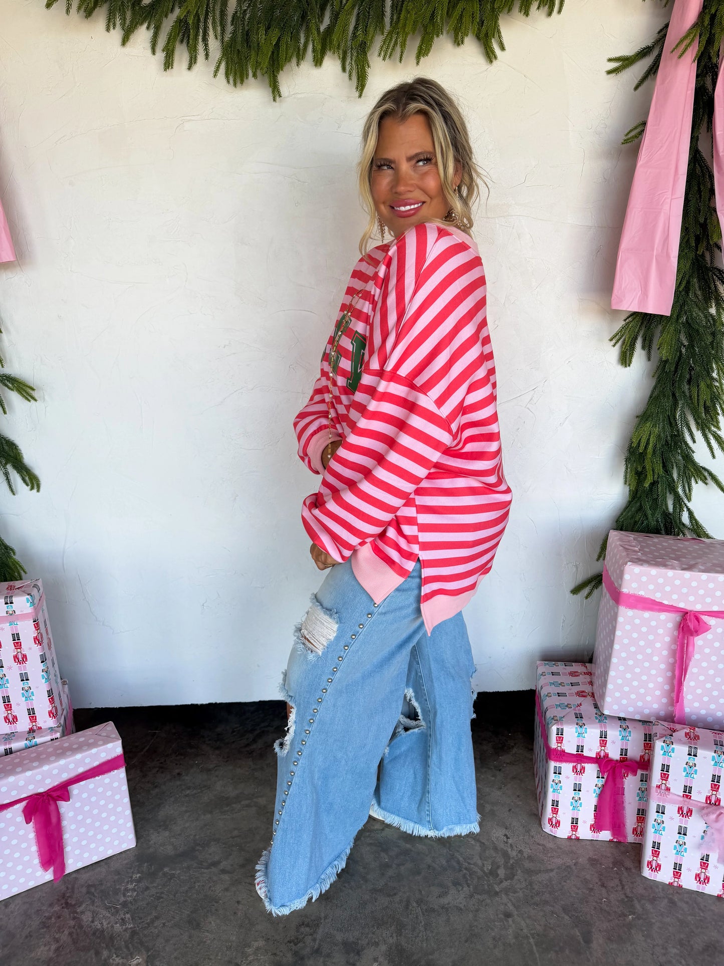 PREORDER Jolly & Merry Oversized Pullover