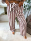 PREORDER Birdie Stretchy Lounge Pants in Cocoa Linen
