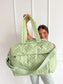 PREORDER Birdie Daily Hustle Duffle in Pistachio Dot