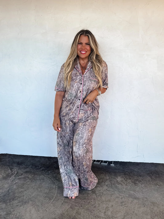 PRE-ORDER Cabin Cozy Luxe PJ Set