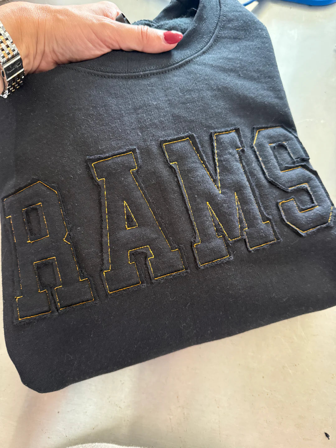 Applique Custom Sweatshirt