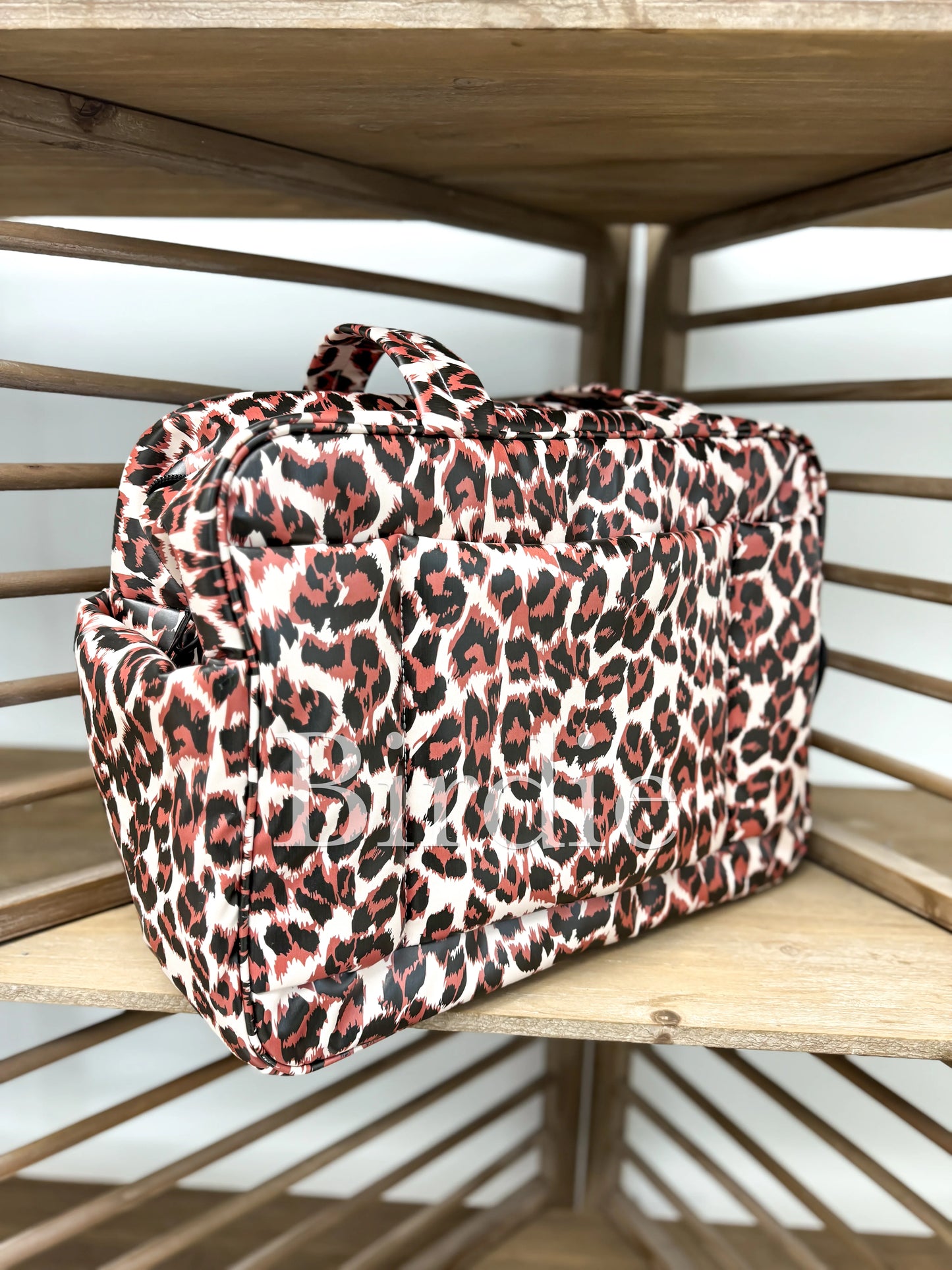 PREORDER Birdie Daily Hustle Duffle in Leopard