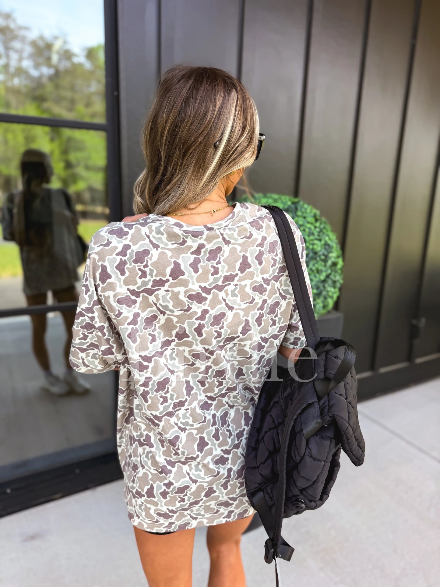 PREORDER Birdie Oversized Tee in Duck Camo