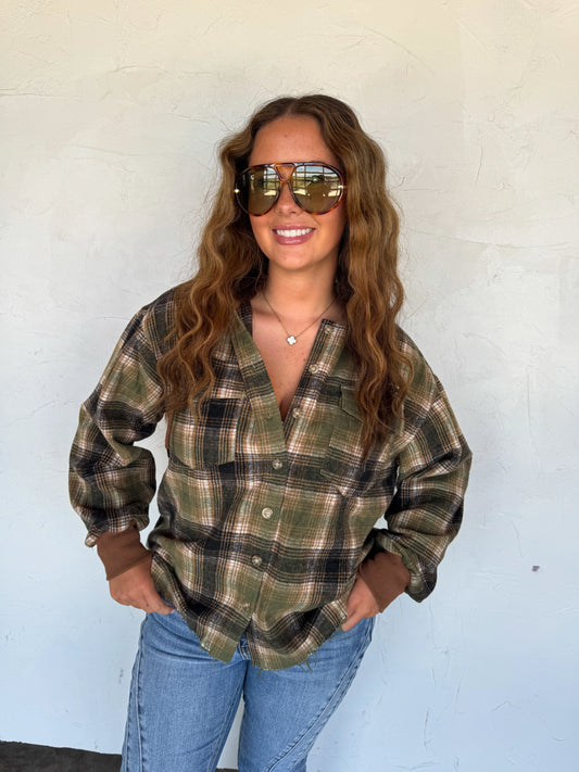 PREORDER Mountain Morning Plaid Shacket