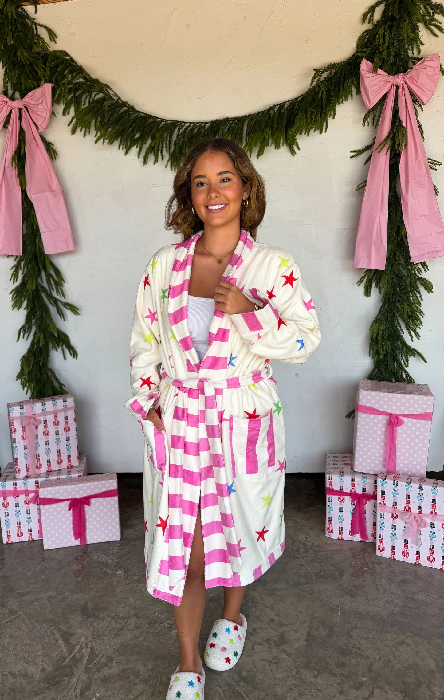 PREORDER Holiday At Home Robe
