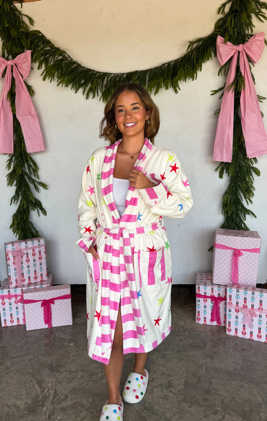 PREORDER Holiday At Home Robe