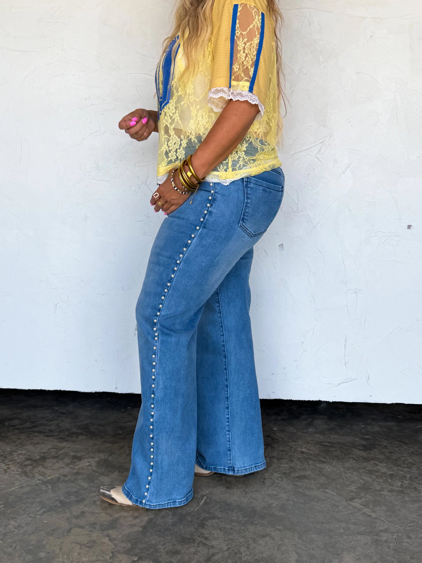 PREORDER Uptown Pearl Denim Jean