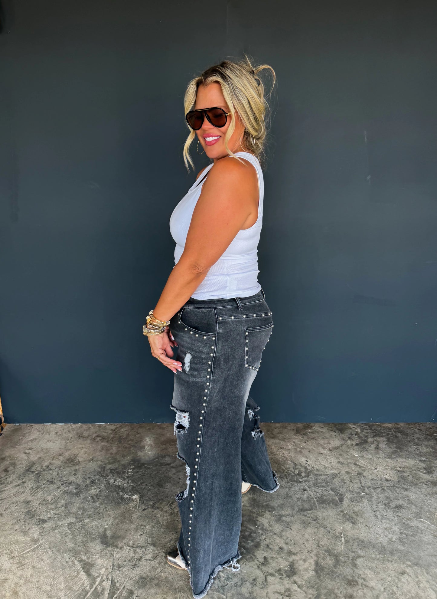 PREORDER Off The Grid Studded Jeans
