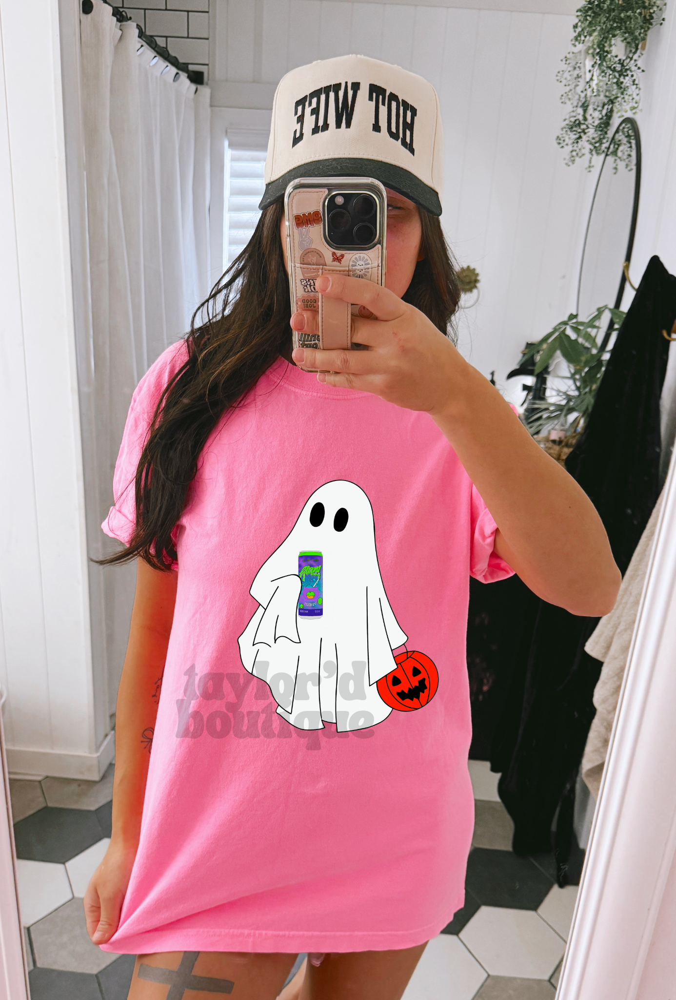 👻💖 Spookin’ & Sippin’ 2.0 CUSTOM Tee/Crew