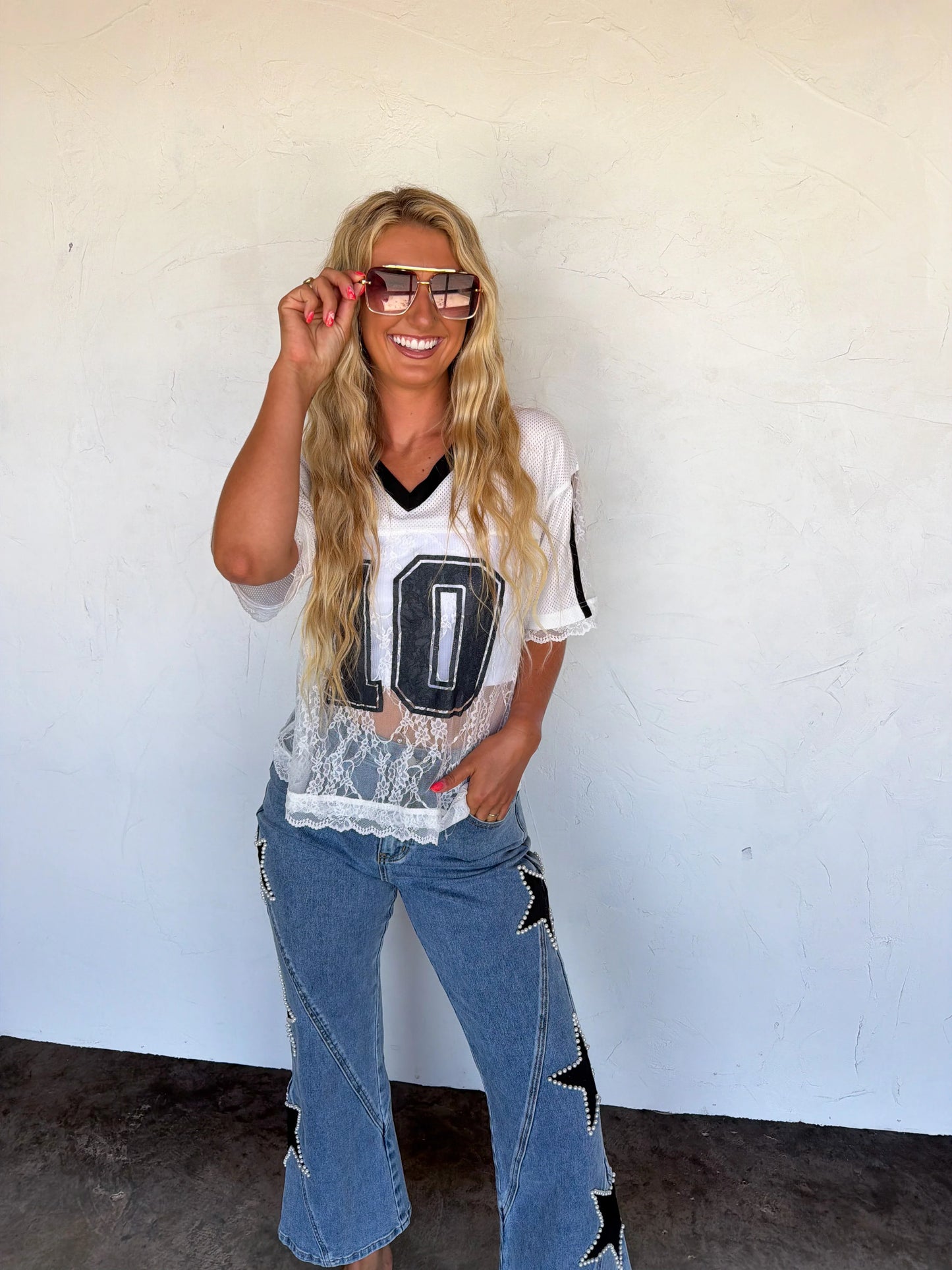 PREORDER Bleacher Babe Lace Jersey