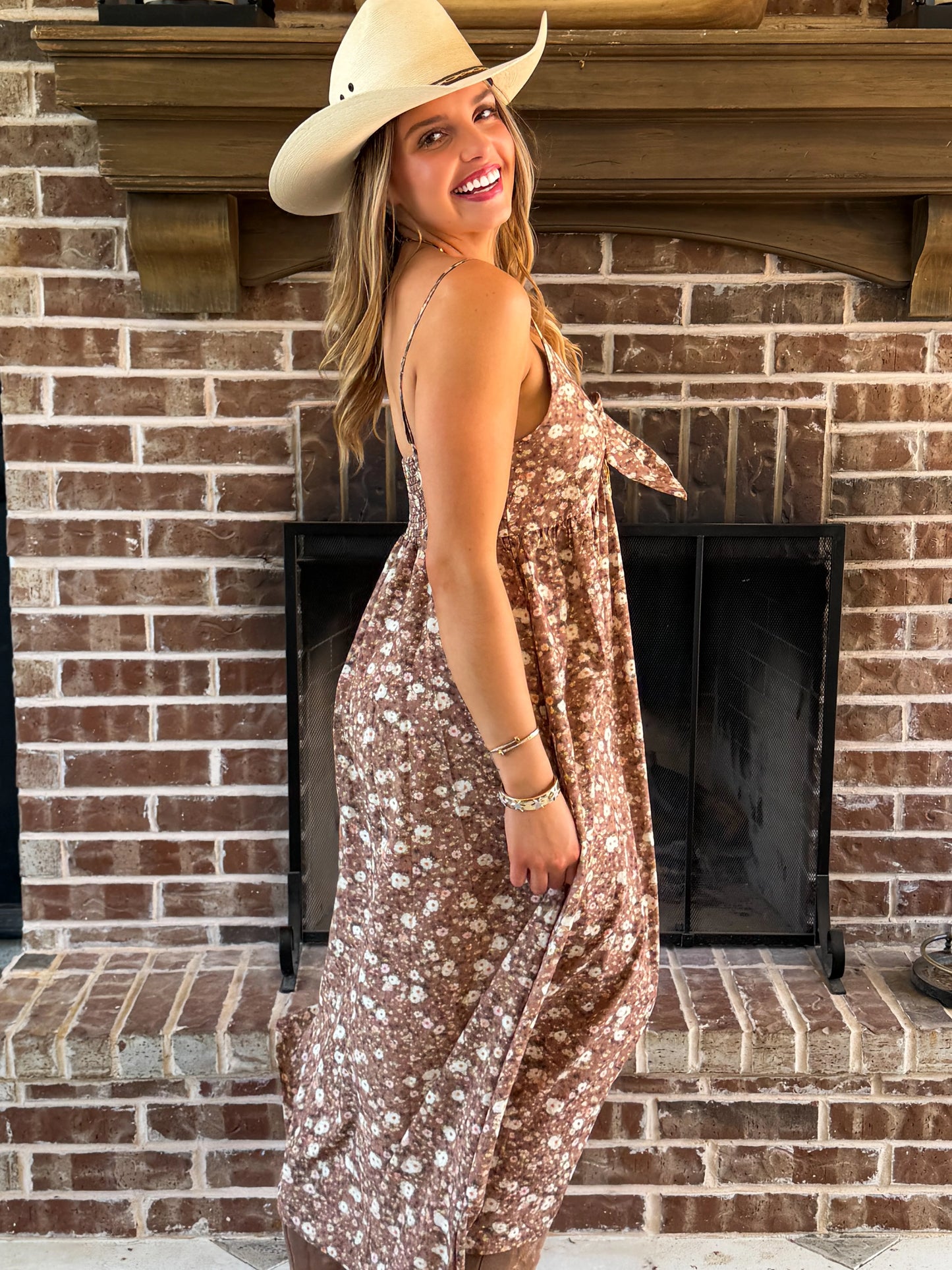 PREORDER Western Charm Maxi Dress