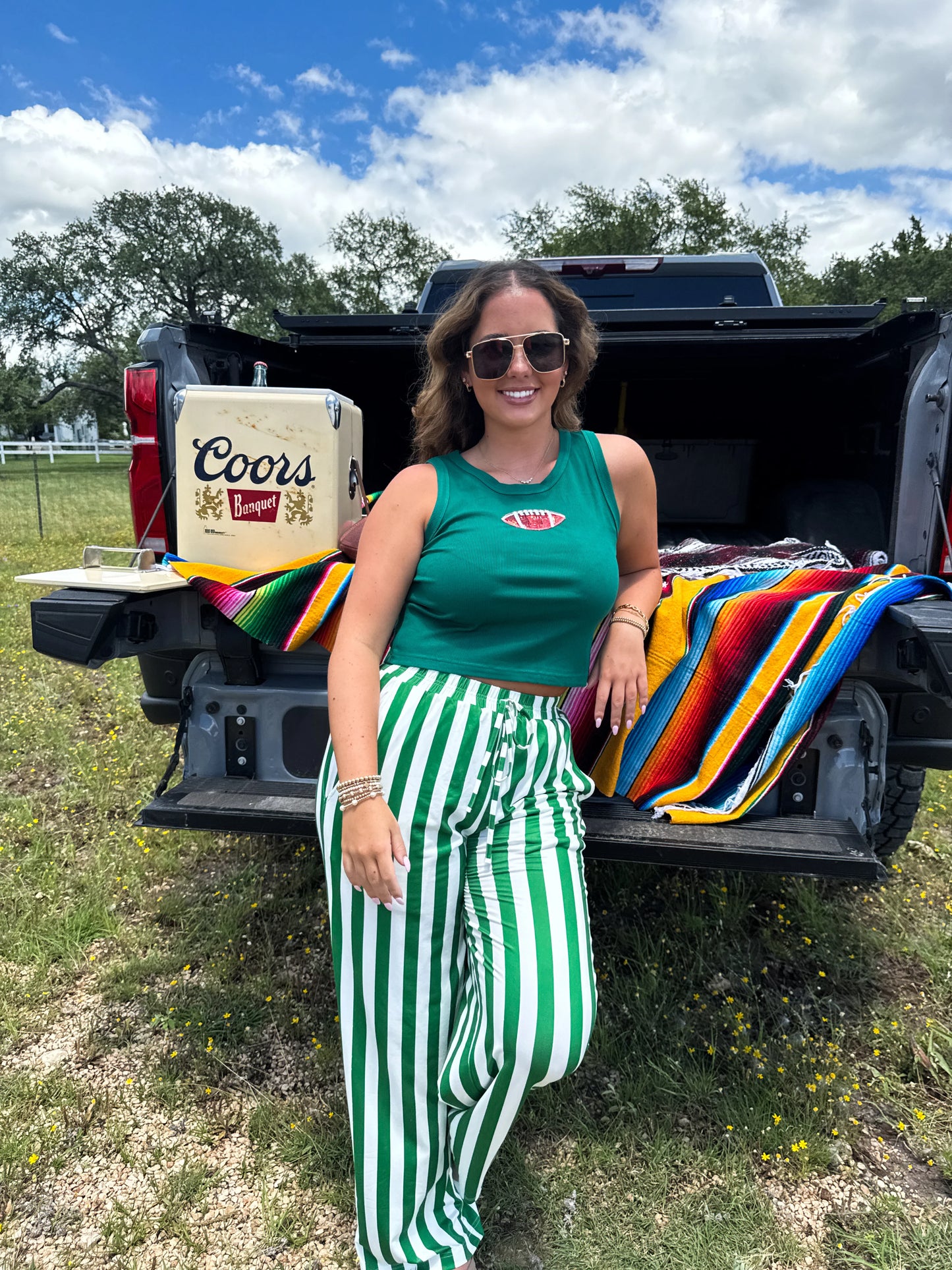 PREORDER Game Day Haddie Wide Leg Pants