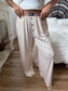 PREORDER Birdie Butter Bliss Lounge Pants in Vanilla Latte Dot