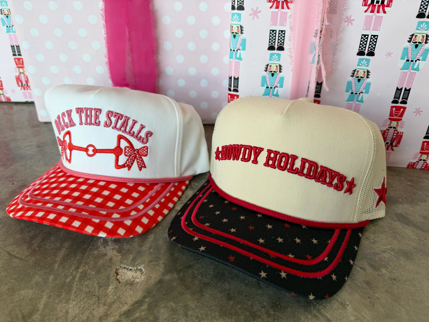 PREORDER Holiday Hottie Trucker Hats