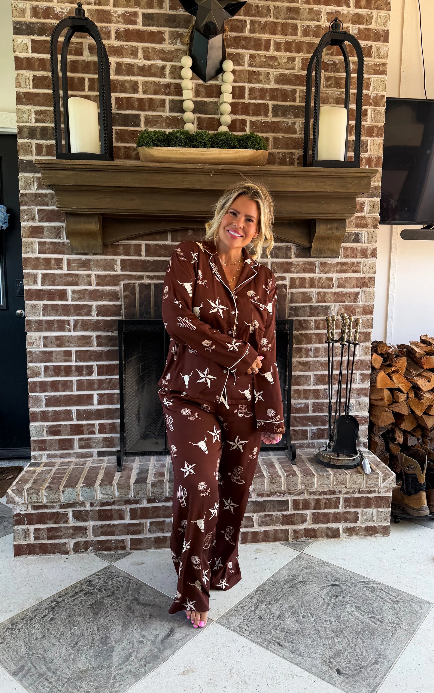 PREORDER Western Nights Luxe PJ Set