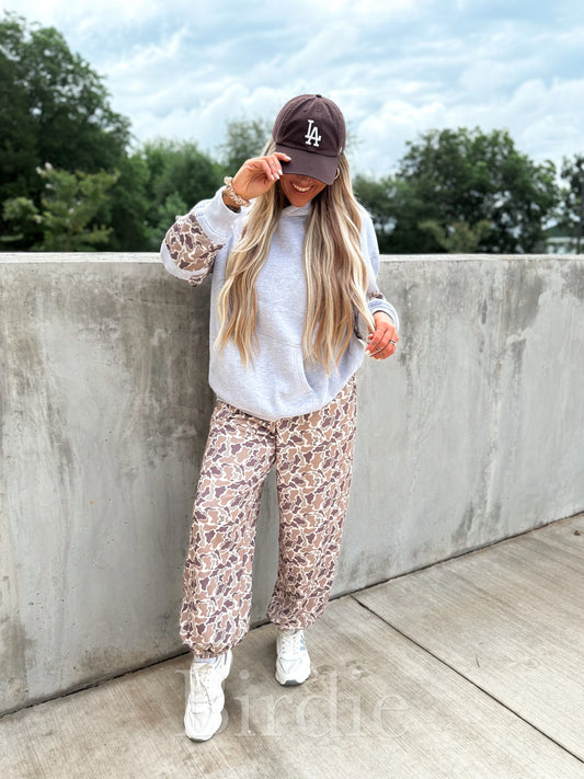 2ND CUT PRE-ORDER Birdie Duck Camo Cloud Joggers