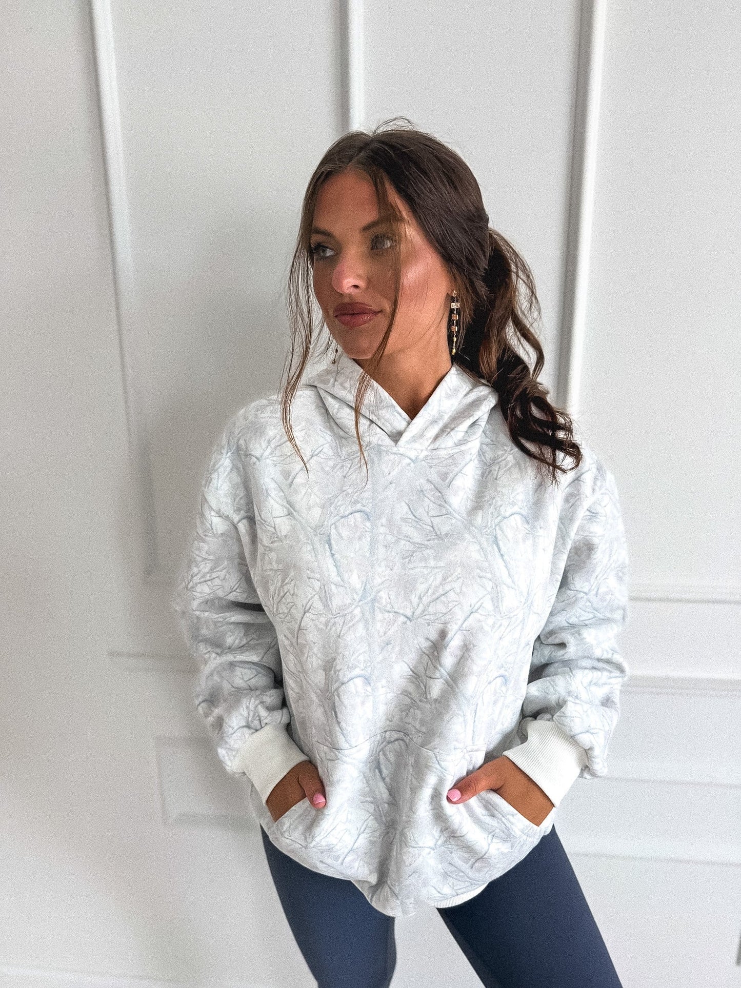 PREORDER Birdie Hoodie in Frost Fade Camo