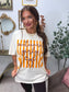 Autumn Girly Graphic Tee on Ivory *final sale*