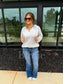 PRE-ORDER Birdie Split Neck Rounded Hem Ash Wash Pullovers