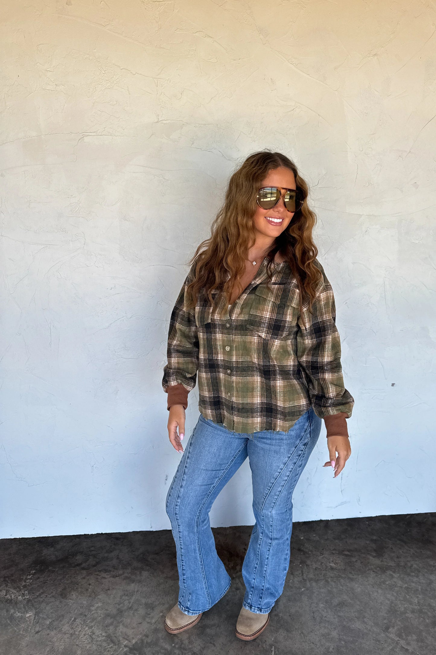 PREORDER Mountain Morning Plaid Shacket