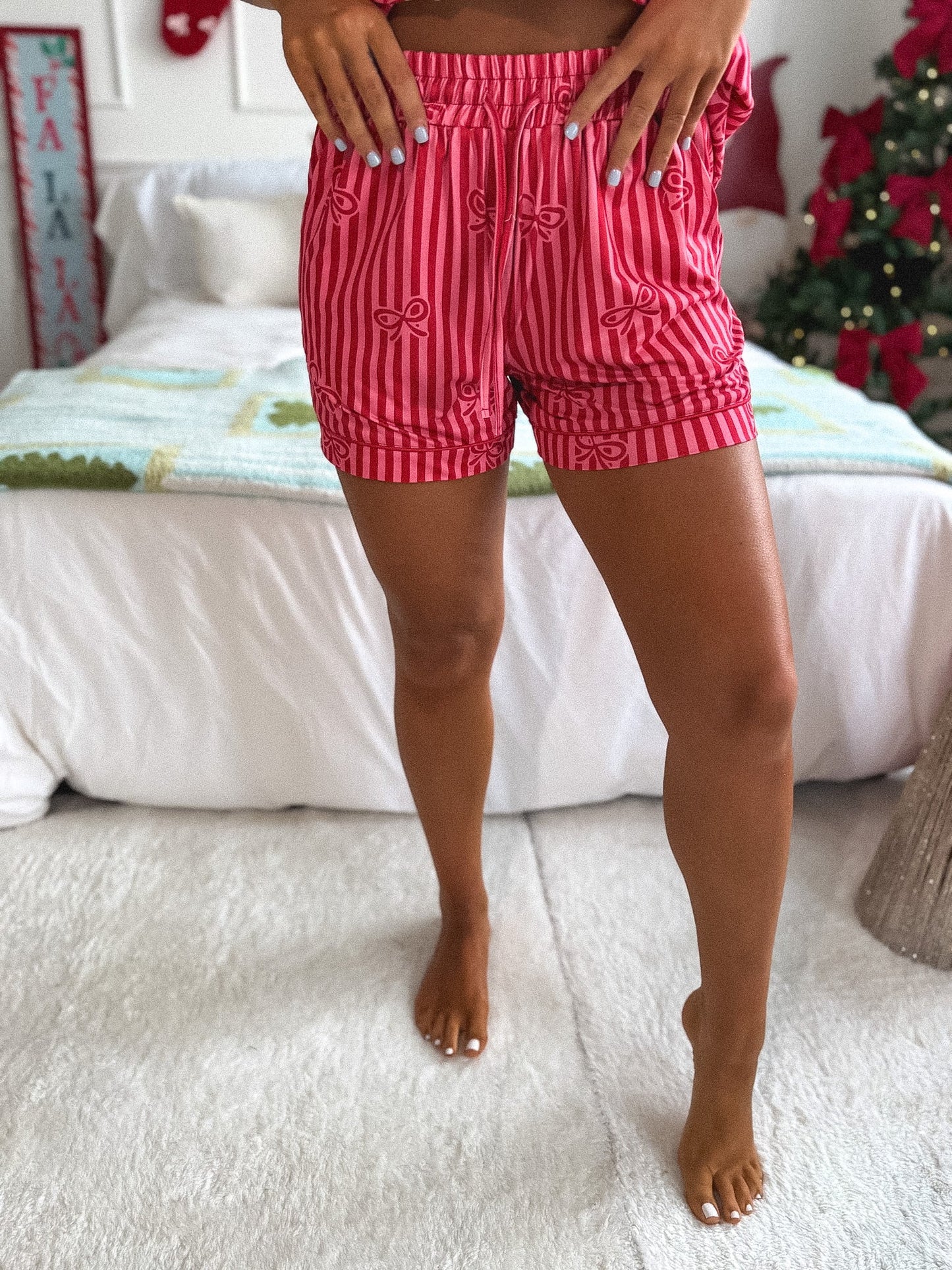 PREORDER Birdie Slumber Pj Set in Tied in Tinsel (Sold as Set)