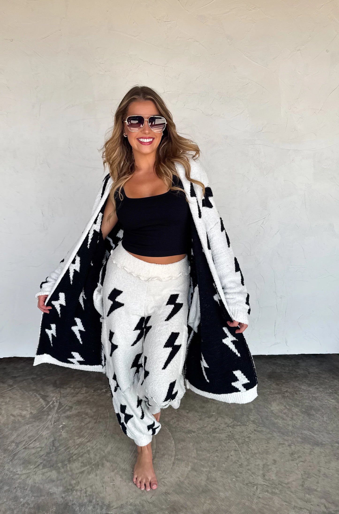 Cheetah & Lightning Cloud Cardigans