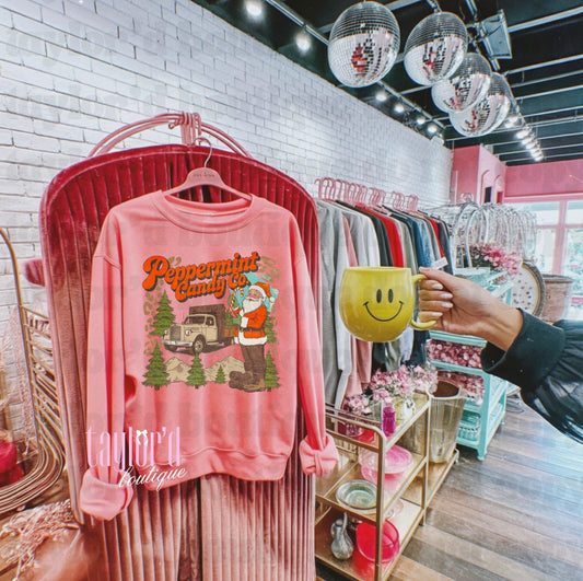 Peppermint Candy Co. Crew/ Tee