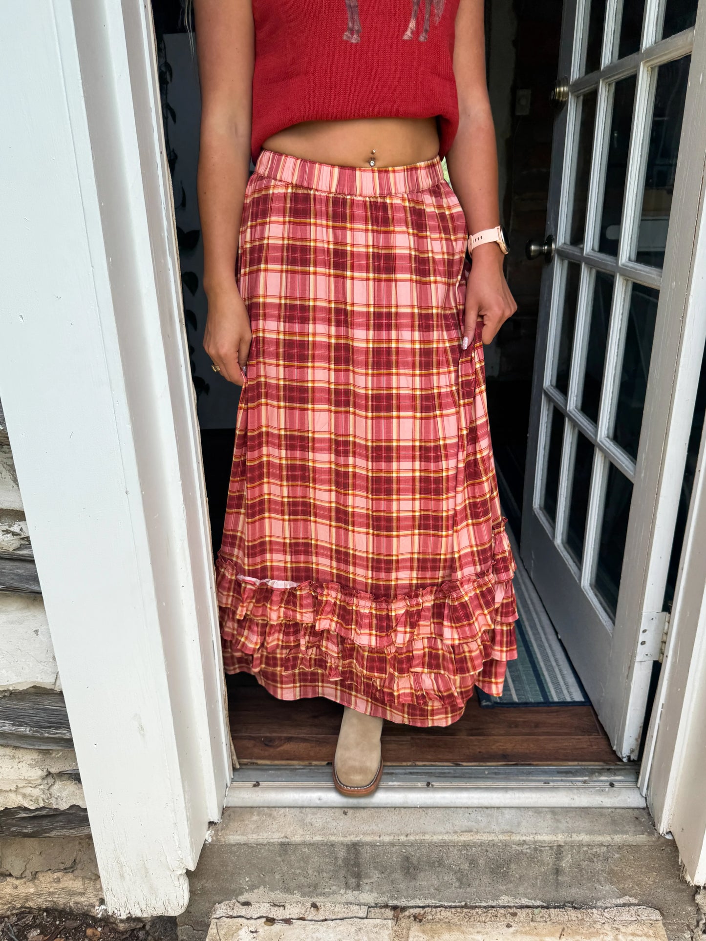 PREORDER Wander West Maxi Skirt