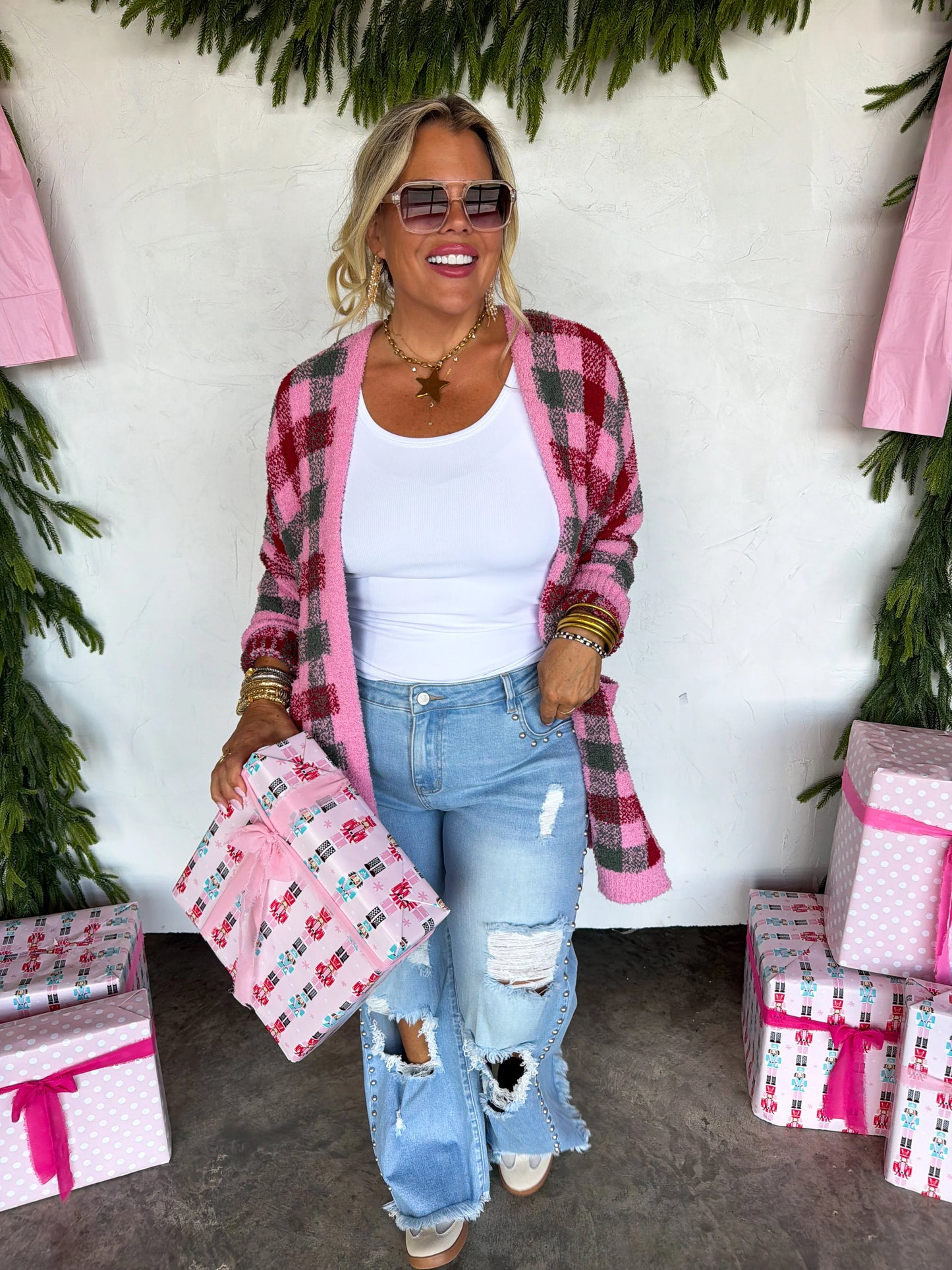 PREORDER Cozy Christmas Cloud Cardigan